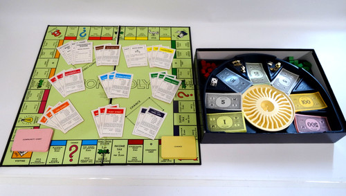 Vintage monopoly deluxe - vintage,