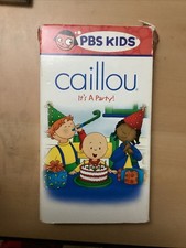 Caillou its party vhs - -,