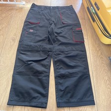 Snap On Tools Official Merchandise Cargo Work Trousers Black 38R