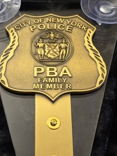 NYPD Windshield Badge