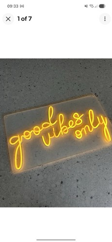 Good vibes only led neon - only,