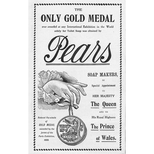 Pears soap gold medal - pears,