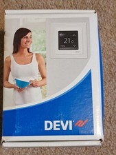 Devireg Touch Electronic Intelligent Timer Thermostat For Underfloor Heating.