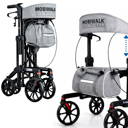 Sit right rollator walker - walker, with