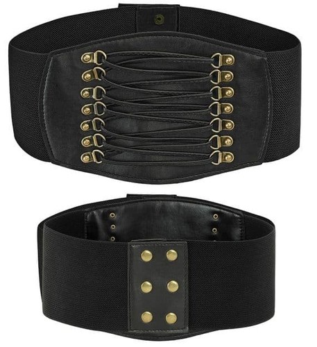 Stretch corset belt - belt, adult