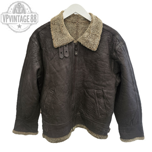 Vintage aviator bomber - vintage,