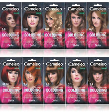 Delia Cameleo Temporary Hair Colour Shampoo Dye Sachet 4 to 6 Wash Out 40ml