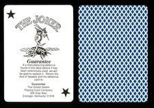 1 x The Joker Playing card Bee