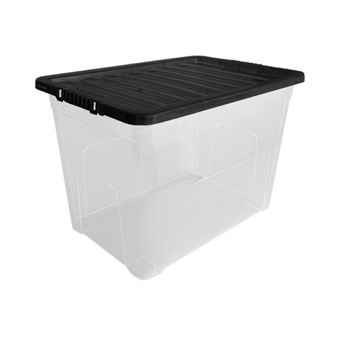 80l plastic storage boxes with - storage,