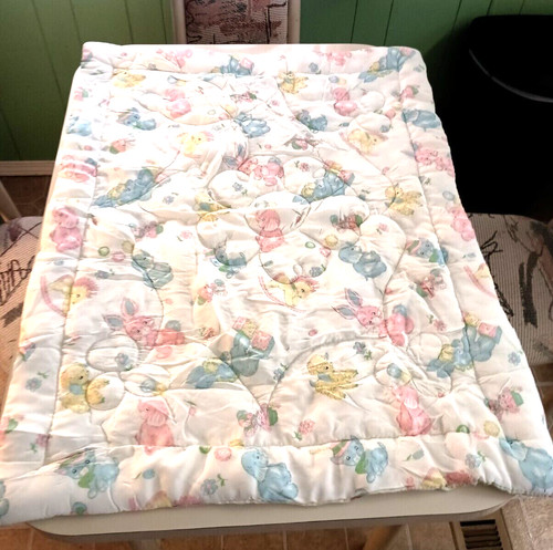 Vtg pastel animals elephant - vtg,