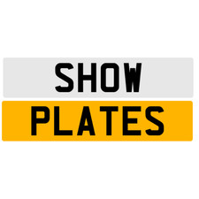 Show number plates premium - -, |