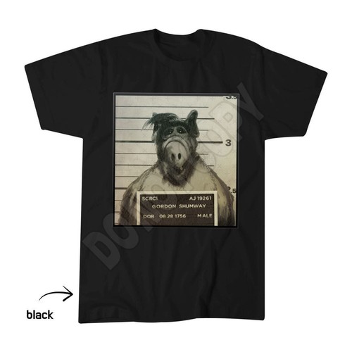 Alf mugshot shirt gordon - mugshot, t-shirt,
