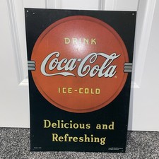 Vintage 1990 Coca Cola Metal