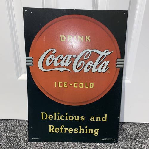 Vintage 1990 coca cola - coca, metal