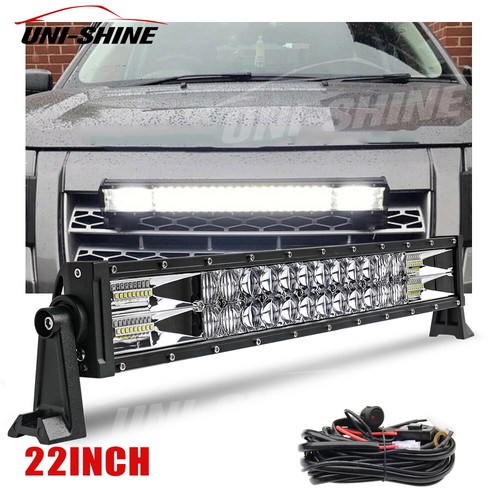 Dual row led light bar - 22",