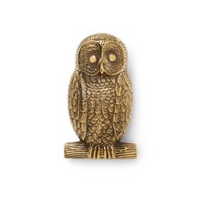 Solid Brass Owl Door Knocker