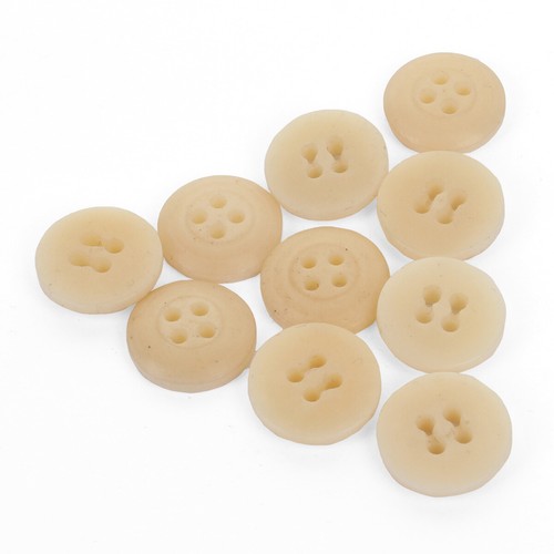 15mm vintage buttons white - buttons,