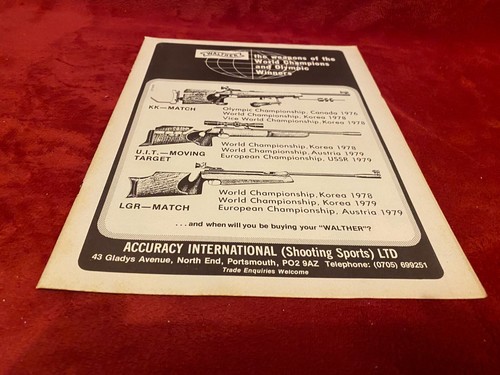Pgun10 advert 11x8 walther - 11x8,