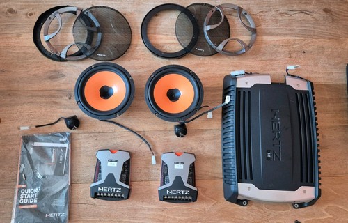 Hertz speakers and - he4, +