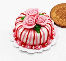 Dolls House Cake With Pink And