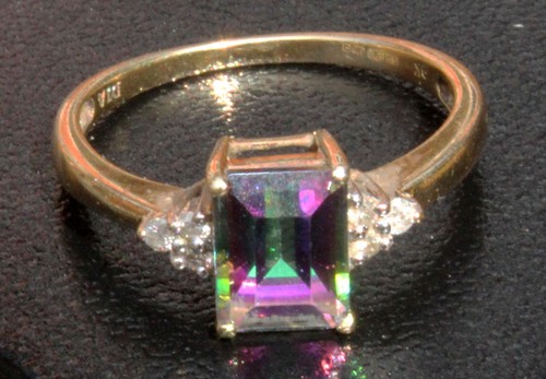 Mystic topaz natural - mystic, &