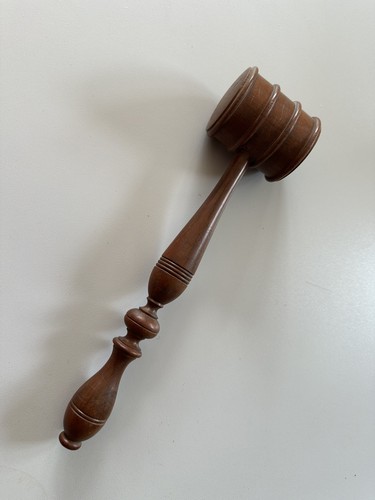 Antique auctioneers gavel - antique,
