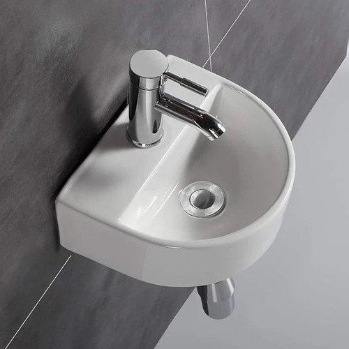 Cloakroom basin sink oval - cloakroom,