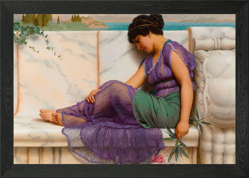 John william godward - william, framed