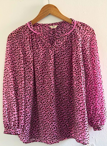 Hush pink leopard animal - pink,