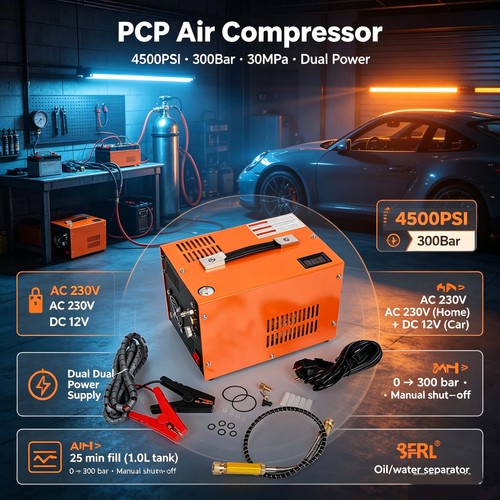 Updated pcp air compressor - air,