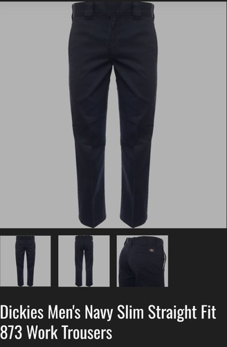 Dickies men navy slim - men's,