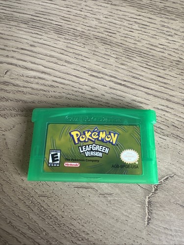 Pokémon leaf green - pokémon, gba