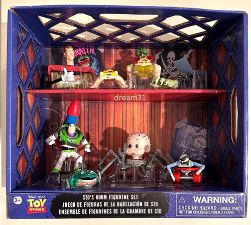 Nib disney toy story sid - toy,