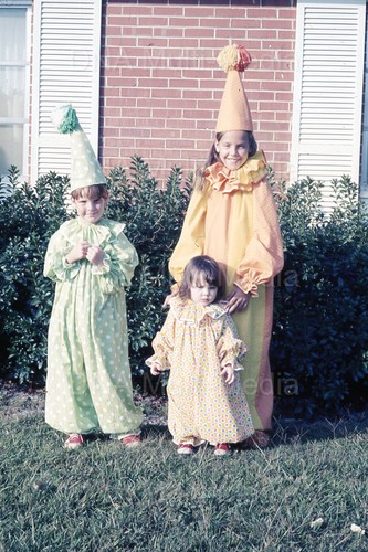 Vintage color photo slide - vintage,