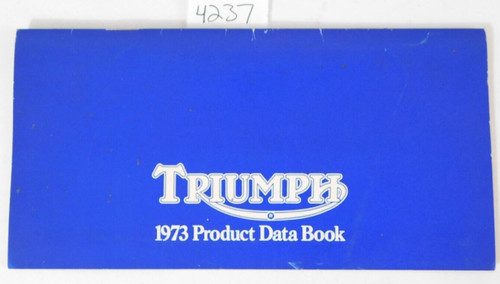 1973 genuine triumph product - triumph,