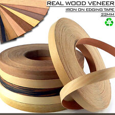 Real Wood Veneer Iron On