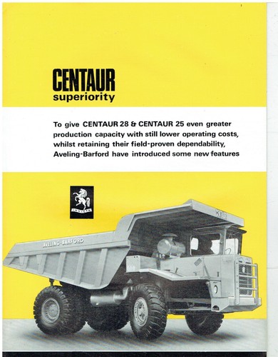 Aveling barford centaur - barford,