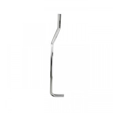 Chrome L Flush Pipe For High