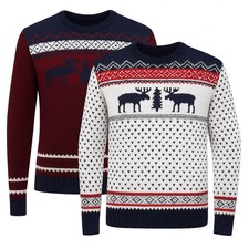 Mens Christmas Jumper Nordic