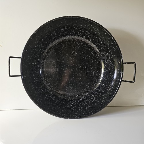 Large enamel paella pan x - pan,