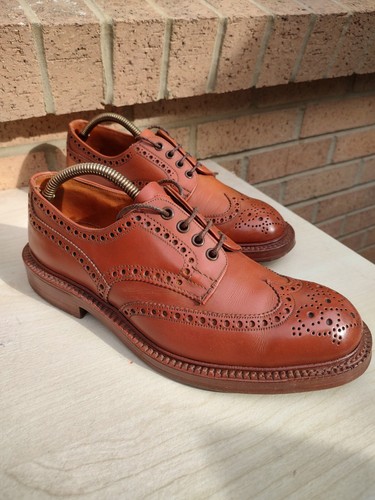 Trickers men brown leather - men's,
