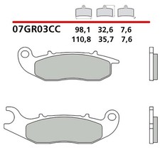 BREMBO FRONT BRAKE PAD KIT