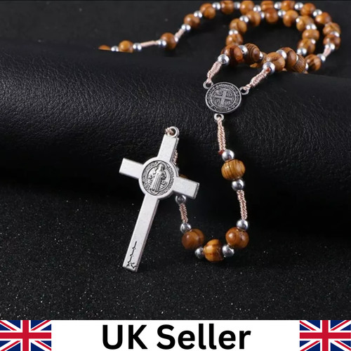 Wooden rosary beads - rosary, necklaces