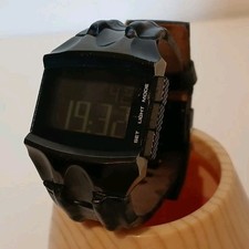 Mens Diesel DZ-7063 Digital Watch with Croc Leather Strap