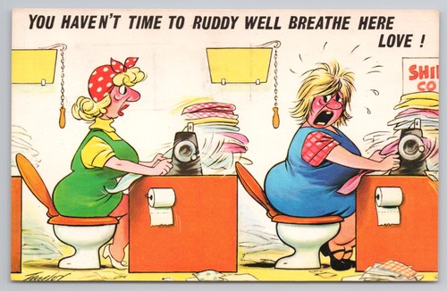 Bamforth comic postcard - bamforth,