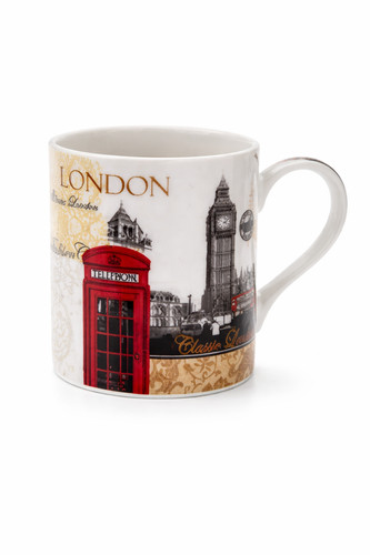 London mug british landmark - london,
