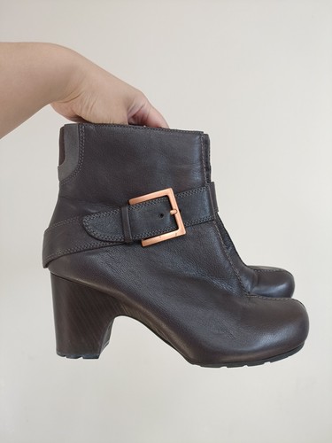 Clarks womens brown - brown, leather