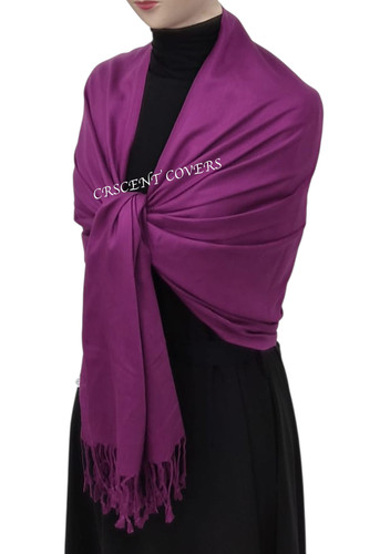 Pashmina scarf wrap shawl - wrap,