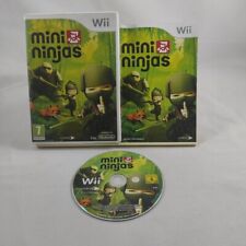MINI NINJAS Nintendo Wii game with manual