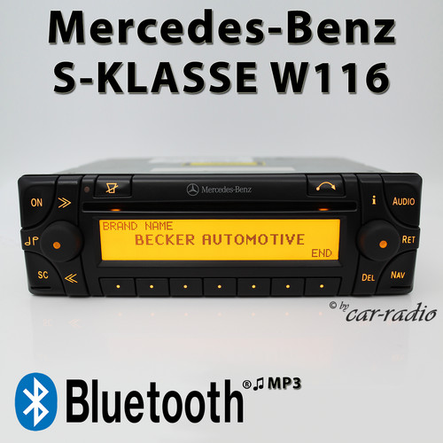 Genuine mercedes w116 radio - w116,